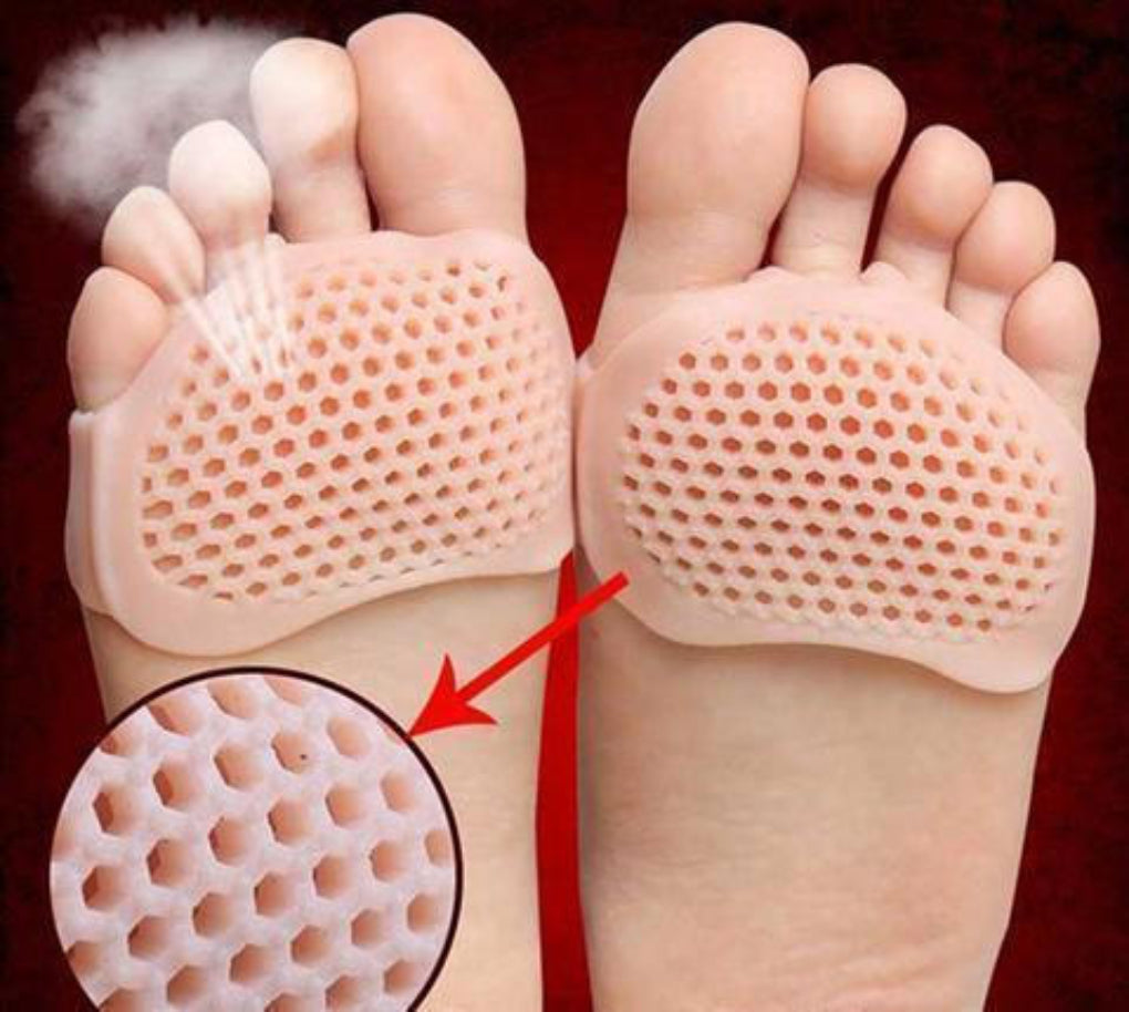Nokmo | Unisex Gel Metatarsal Pads with Air Holes