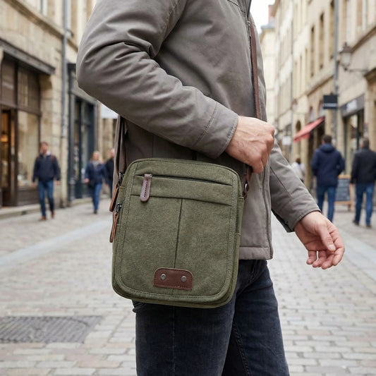 Nokmo | Unisex Messenger Bag with Multiple Pockets