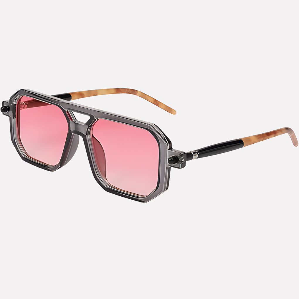 Nokmo | Unisex Oversized Square Aviator Sunglasses
