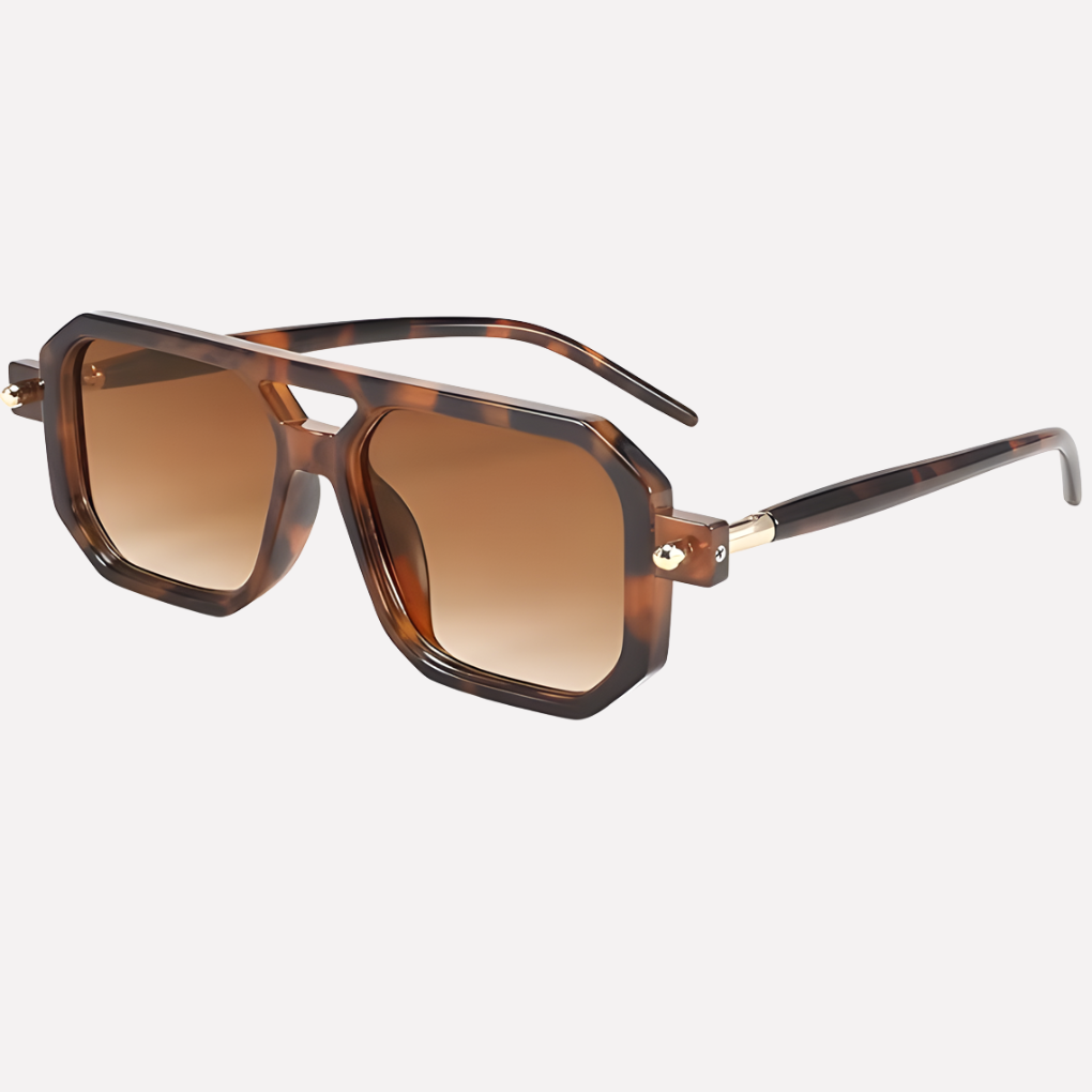 Nokmo | Unisex Oversized Square Aviator Sunglasses