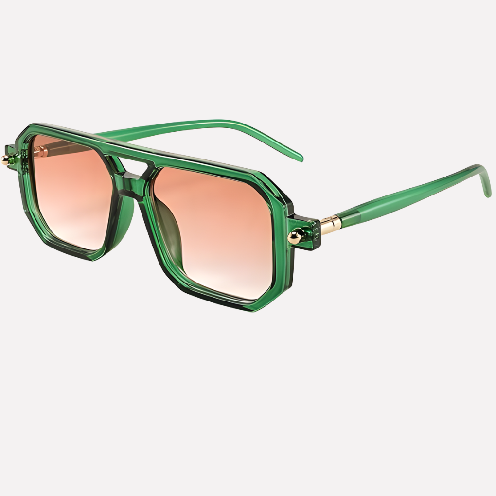 Nokmo | Unisex Oversized Square Aviator Sunglasses