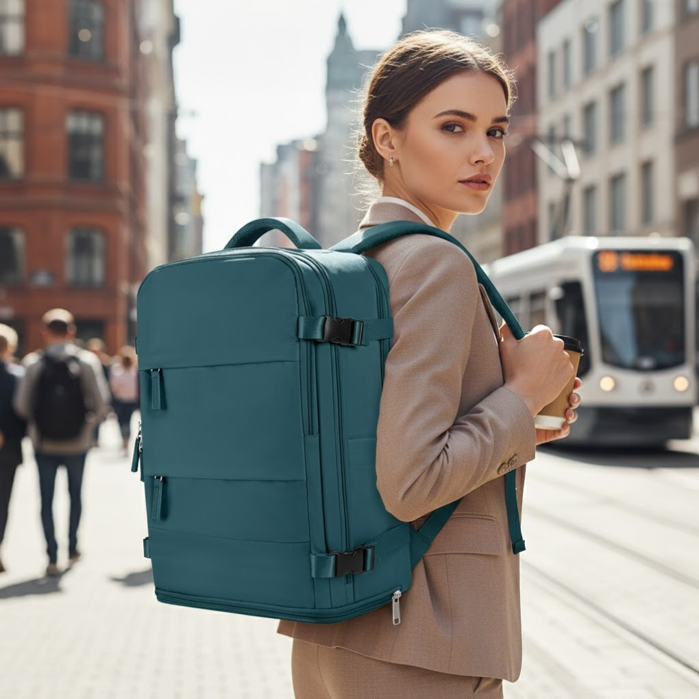 Nokmo | Unisex Travel Backpack with Organized Compartments