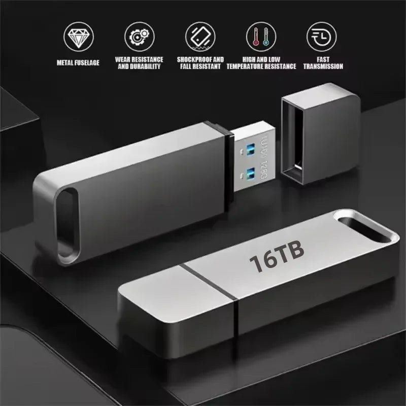 Nokmo | USB 3.2 Flash Drive | High-Speed, Waterproof & Shockproof for Windows and Mac OS
