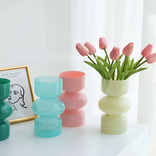 Nokmo | Versatile Nordic Glass Vases in Various Colors for Stylish Decoration