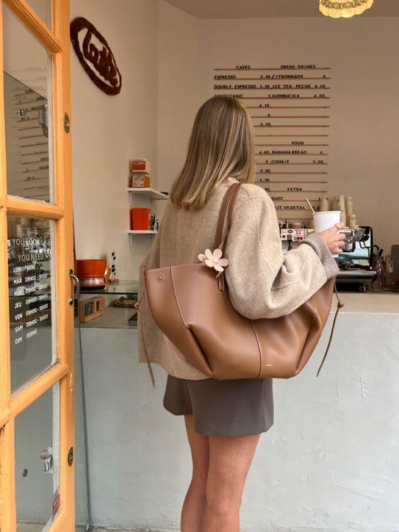 Nokmo - Vintage Tote Bag for Women | Spacious Shoulder Bag