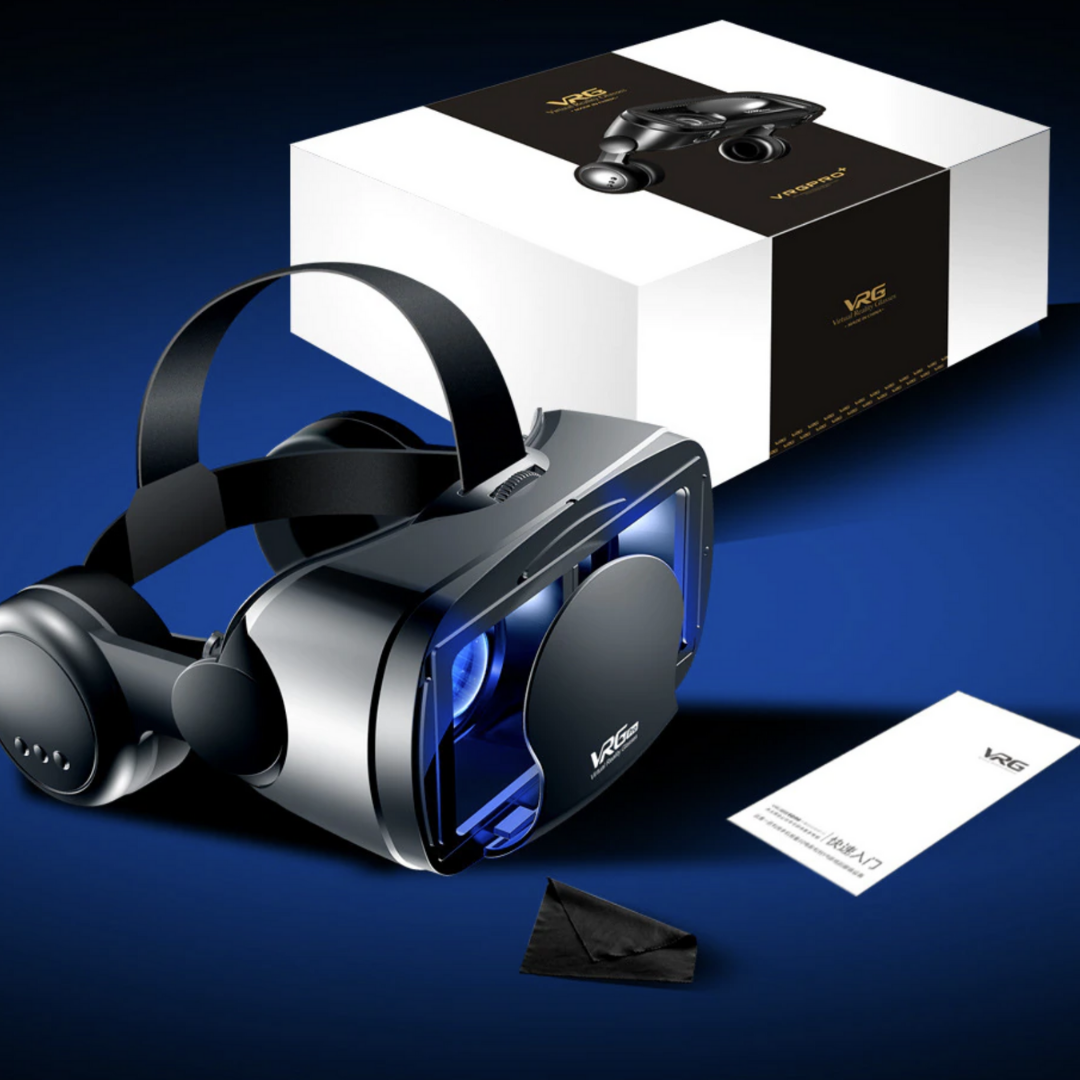 Nokmo | VR Headset with Integrated Headphones for Smartphones