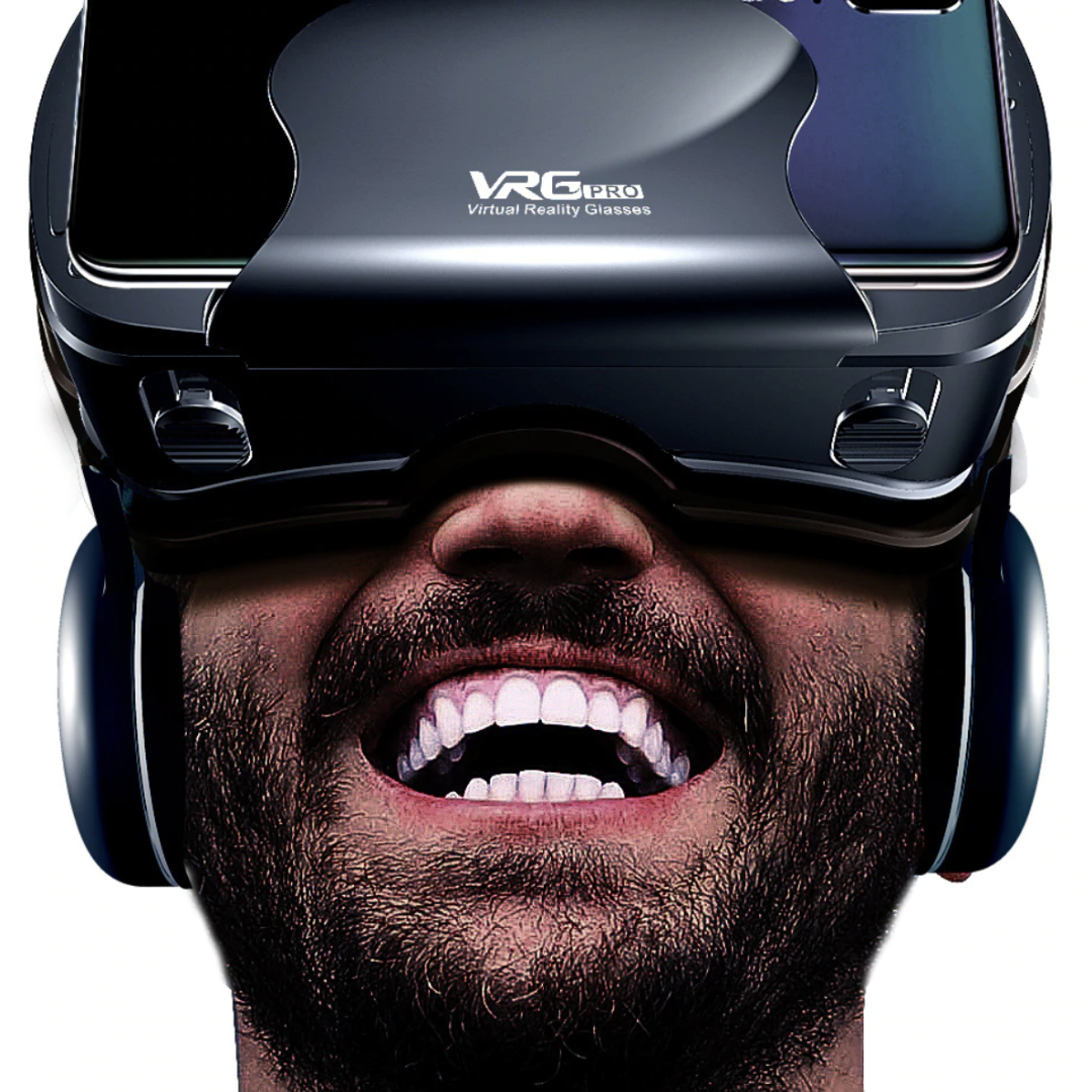 Nokmo | VR Headset with Integrated Headphones for Smartphones