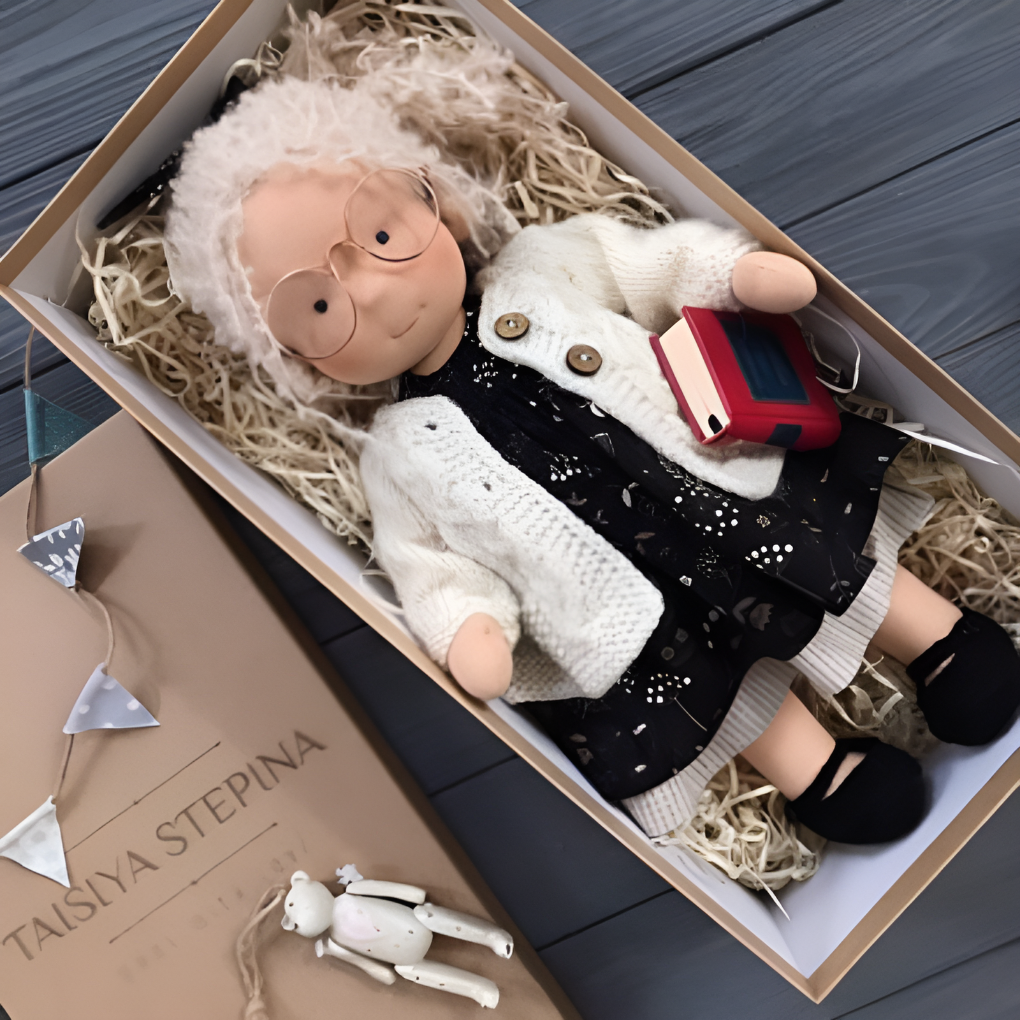 Nokmo | Waldorf Cloth Doll, Handcrafted Waldorf Doll, Waldorf Doll Play Companion