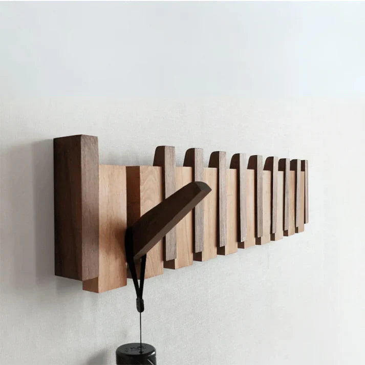 Nokmo | Wall Mounted Coat Rack with Piano Key Design