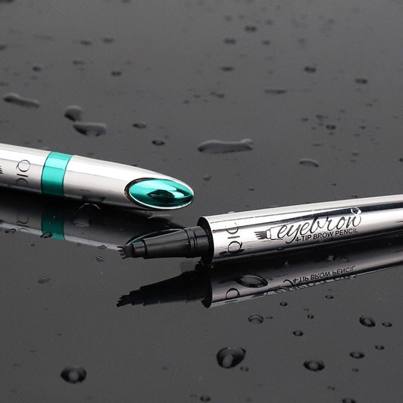 Nokmo | Waterproof 3D Microblading Eyebrow Pencil with 4 Fork Tips