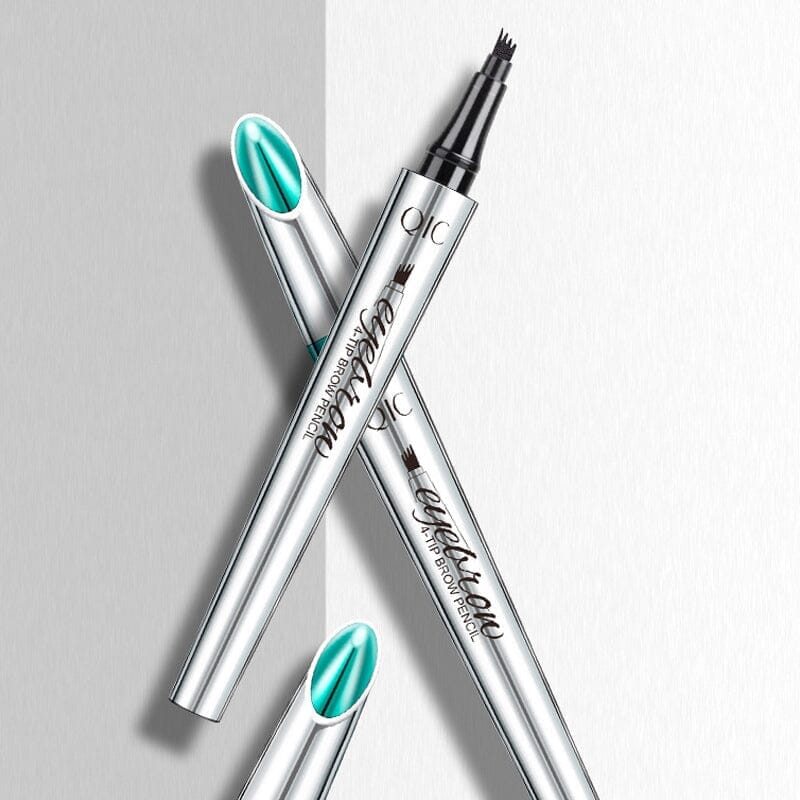 Nokmo | Waterproof 3D Microblading Eyebrow Pencil with 4 Fork Tips