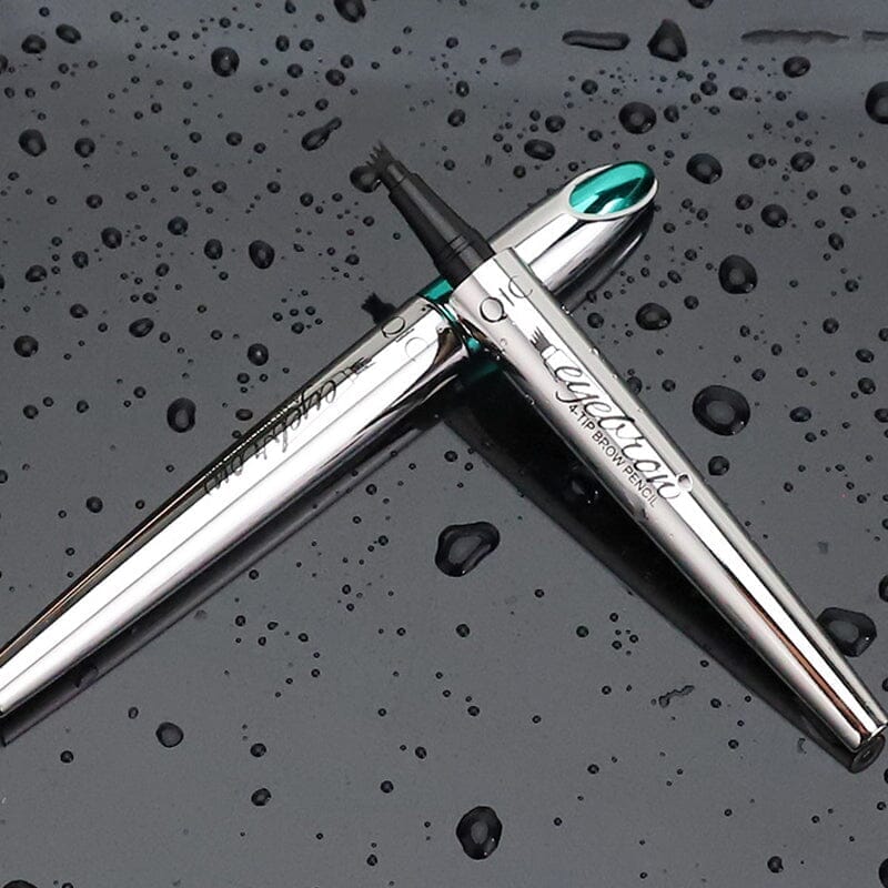 Nokmo | Waterproof 3D Microblading Eyebrow Pencil with 4 Fork Tips