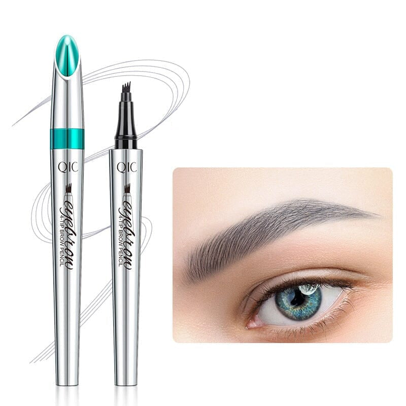 Nokmo | Waterproof 3D Microblading Eyebrow Pencil with 4 Fork Tips