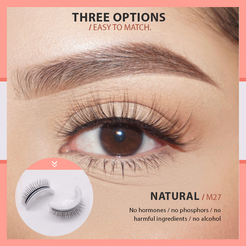 Nokmo | Waterproof and Reusable Self-Adhesive Eyelashes