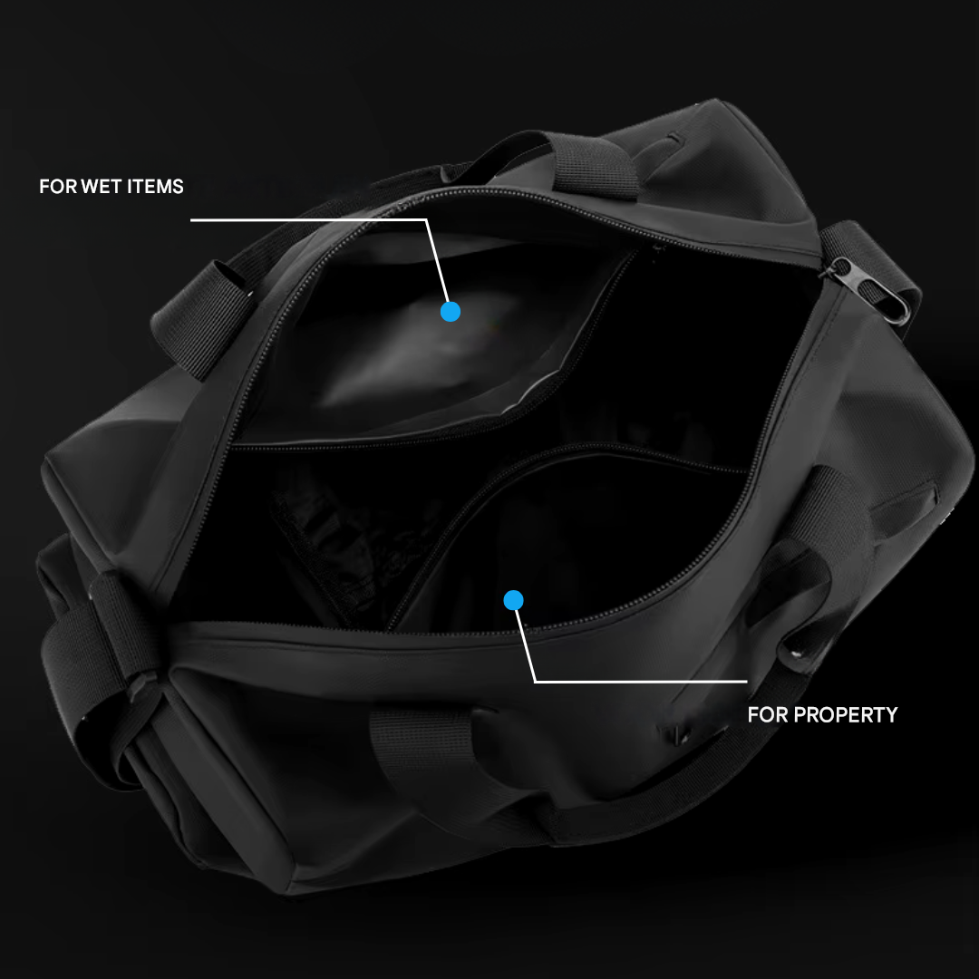 Nokmo | Waterproof Sports Bag with Shoe Compartment - FlexBag Pro