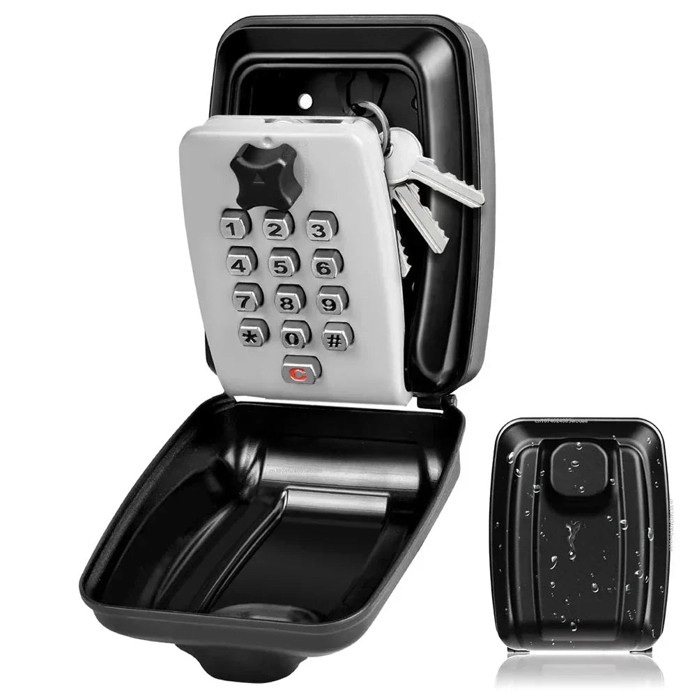 Nokmo | Waterproof Wall-Mounted Key Box – Outdoor Lockable Key Storage with Combination Code