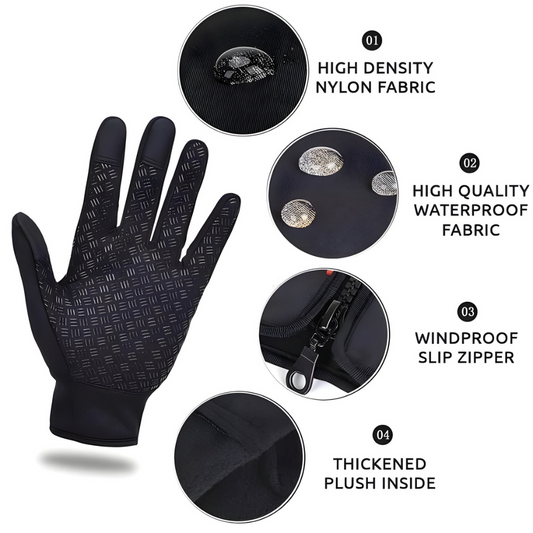 Nokmo | Waterproof Winter Thermal Gloves Windproof