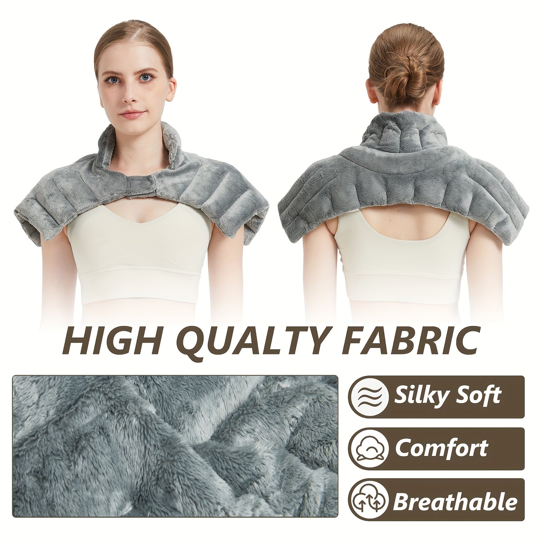 Nokmo | Weighted Microwave Heating Pad – Comfort and Relaxation for Neck and Shoulders