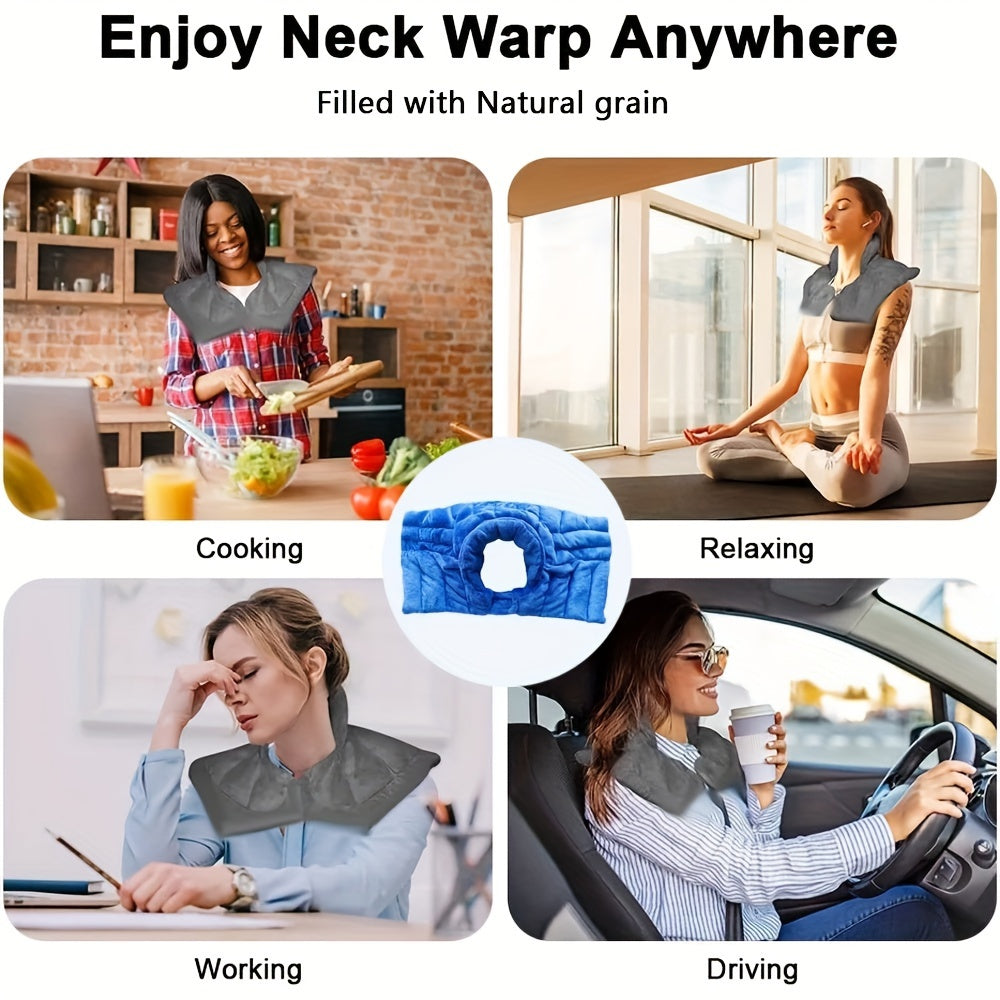 Nokmo | Weighted Microwave Heating Pad – Comfort and Relaxation for Neck and Shoulders