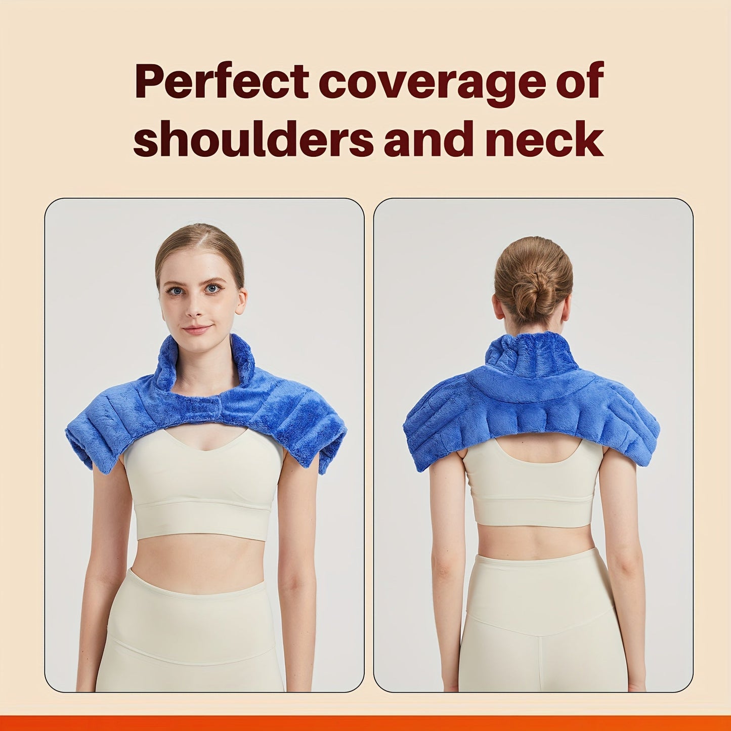 Nokmo | Weighted Microwave Heating Pad – Comfort and Relaxation for Neck and Shoulders