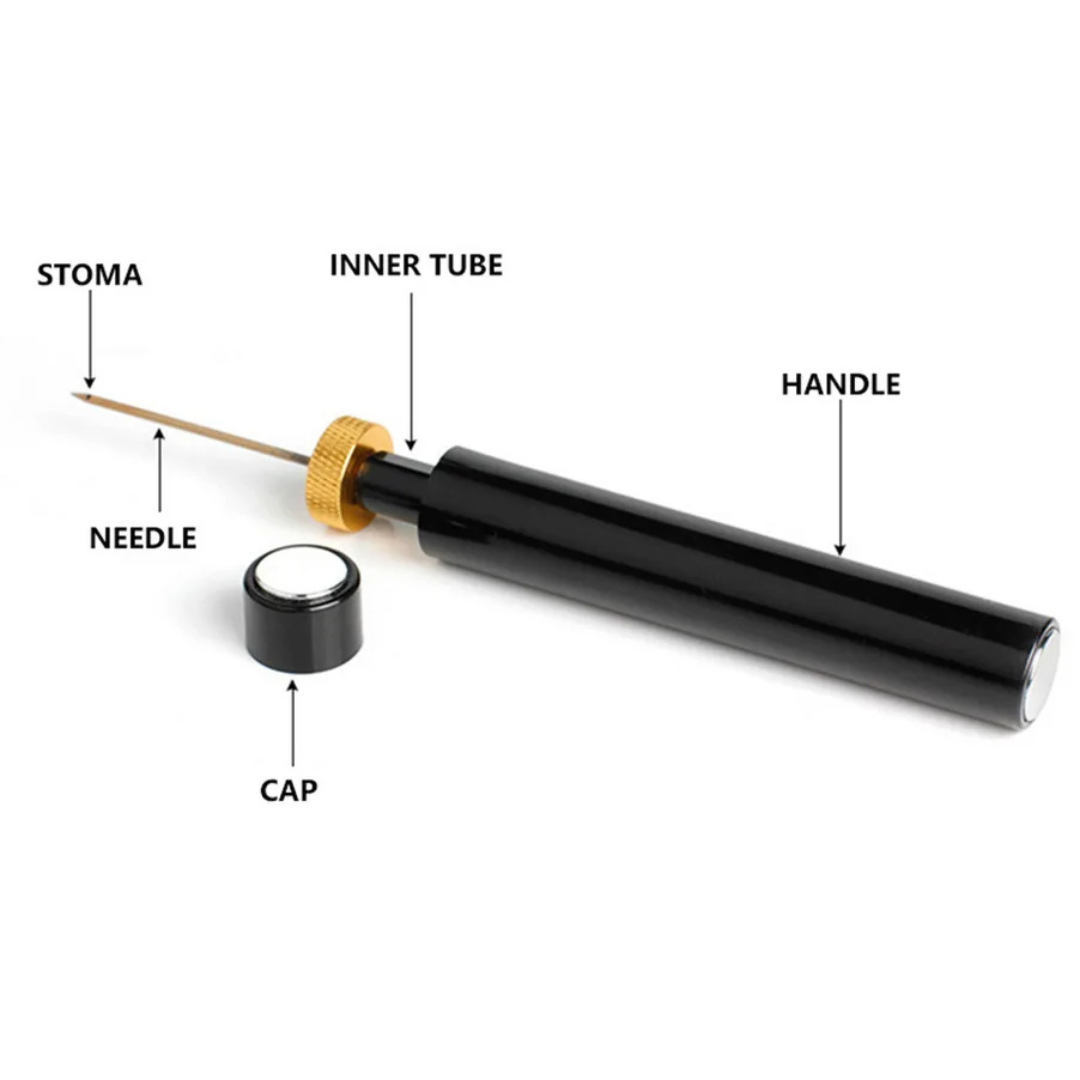Nokmo | WineLuxe Air Pressure Wine Opener – Stainless Steel & Ergonomic Design