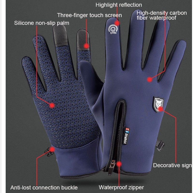 Nokmo | Winter Waterproof Thermal Touchscreen Gloves