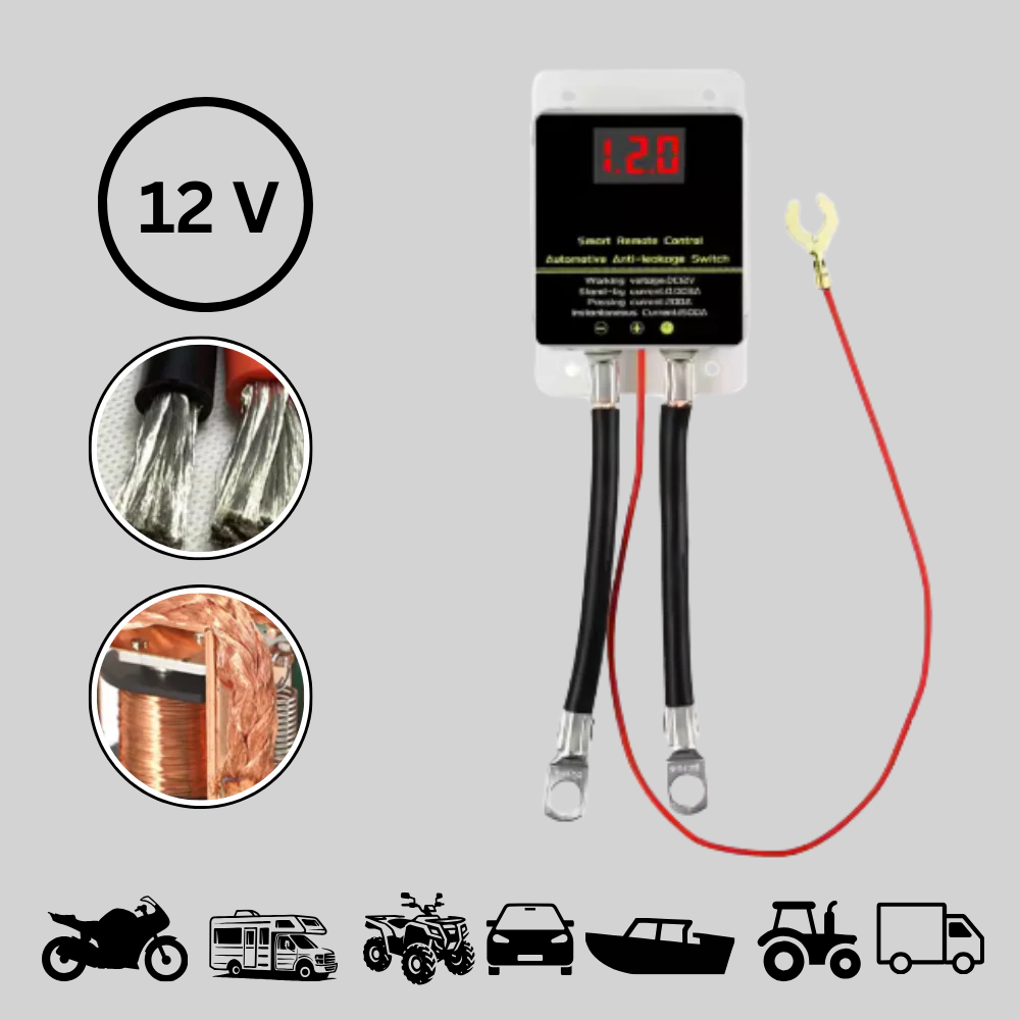 Nokmo | Wireless Battery Disconnect Switch for Cars