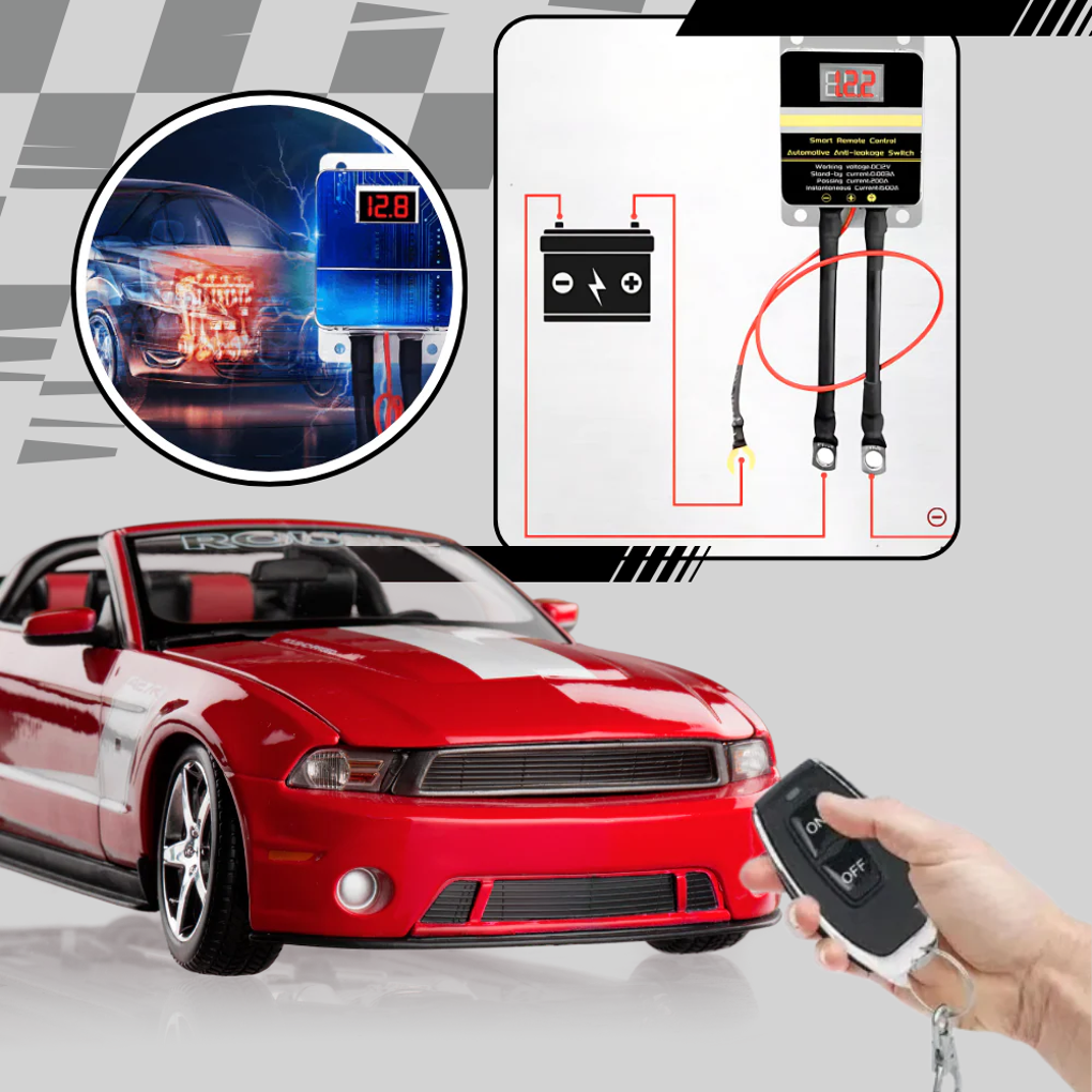 Nokmo | Wireless Battery Disconnect Switch for Cars