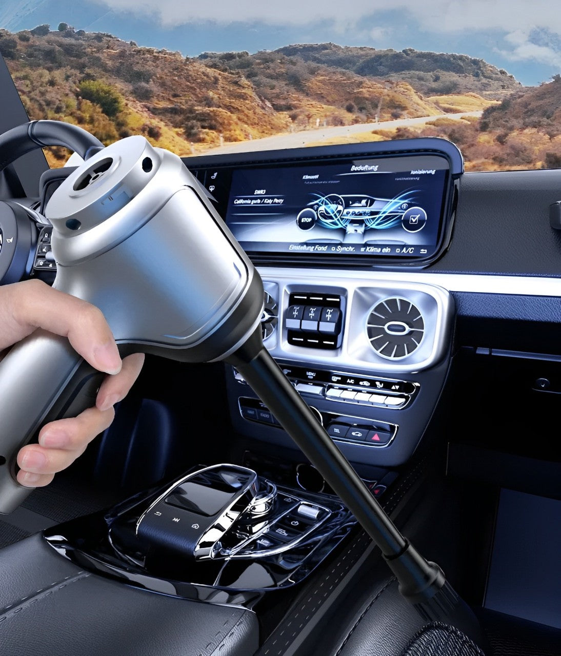 Nokmo | Wireless Car Vacuum Cleaner with 95000PA Suction Power – Lightweight & Quiet