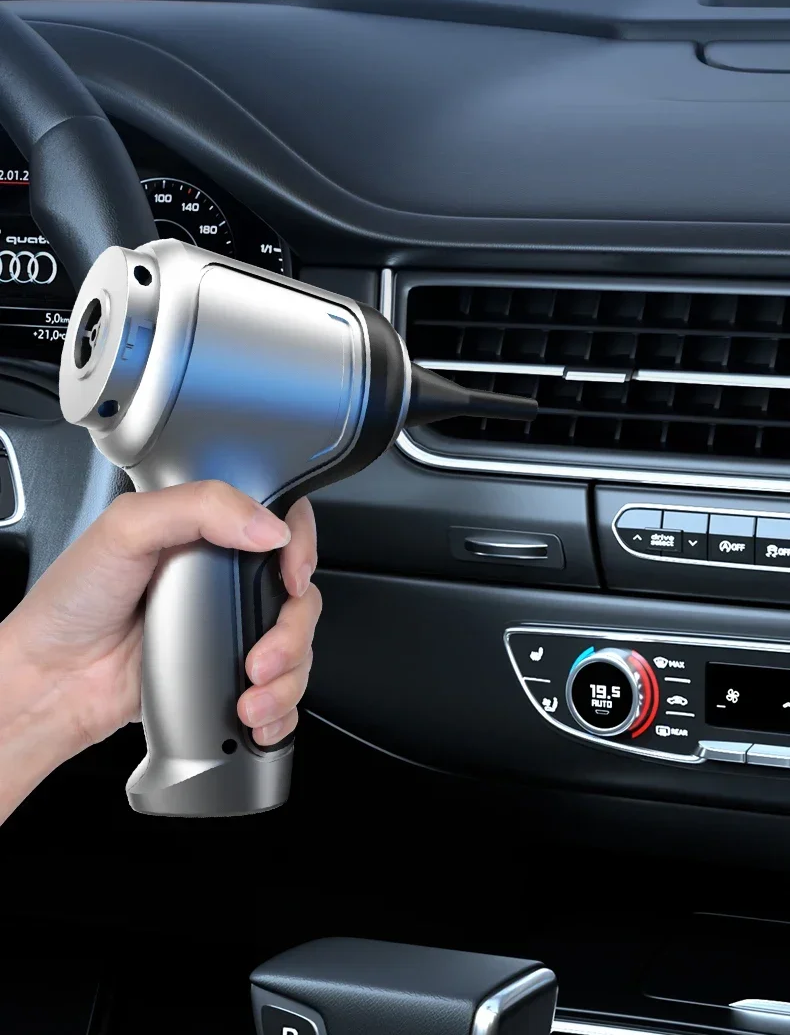Nokmo | Wireless Car Vacuum Cleaner with 95000PA Suction Power – Lightweight & Quiet