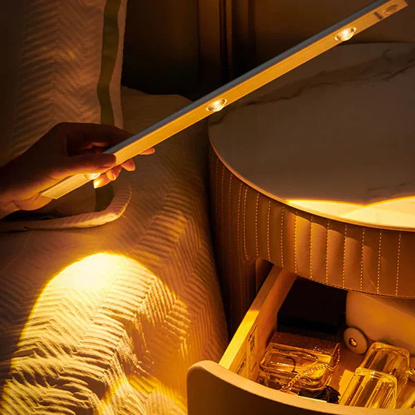 Nokmo | Wireless LED Light with Motion Sensor | Rechargeable, Dimmable & 3 Colors