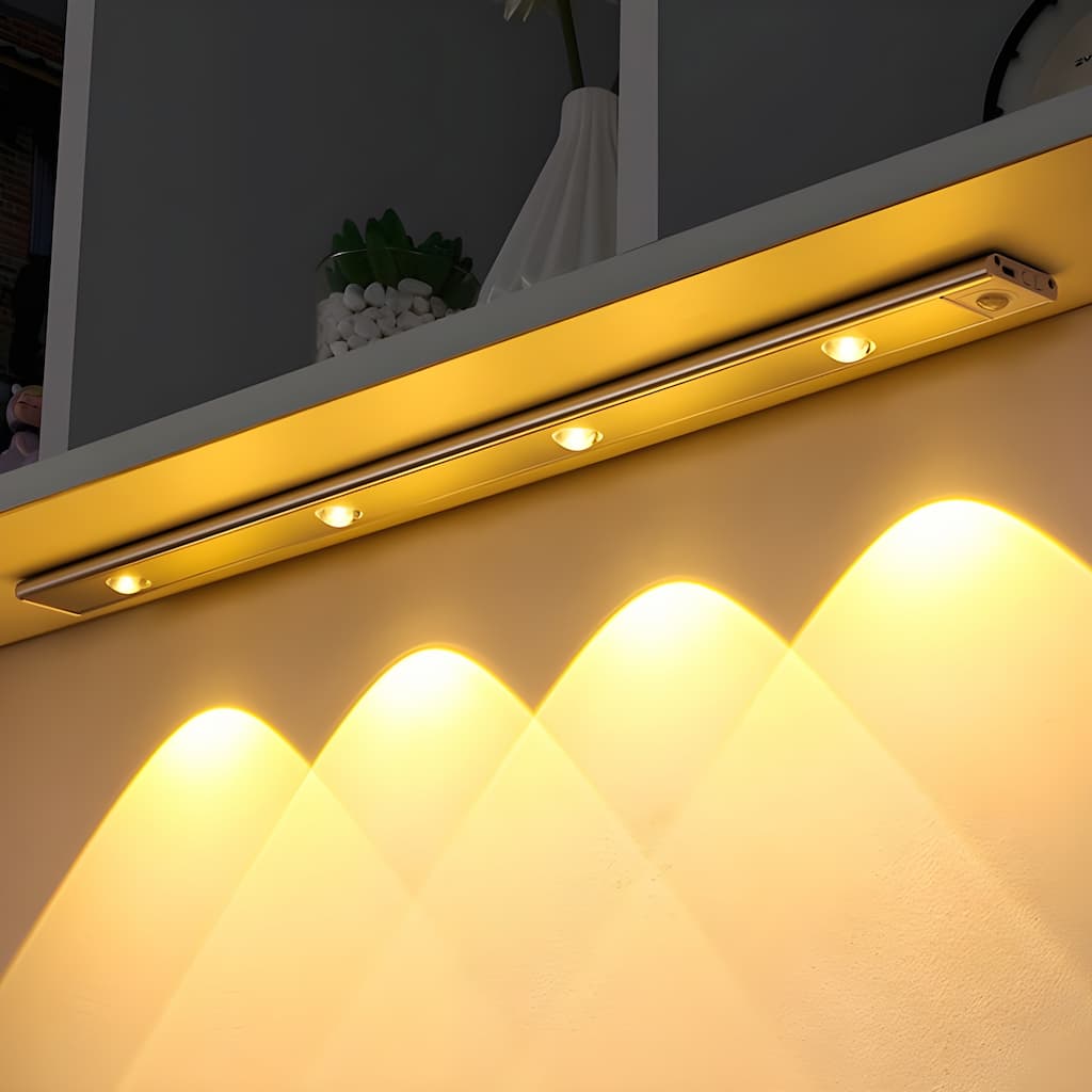 Nokmo | Wireless LED Light with Motion Sensor | Rechargeable, Dimmable & 3 Colors