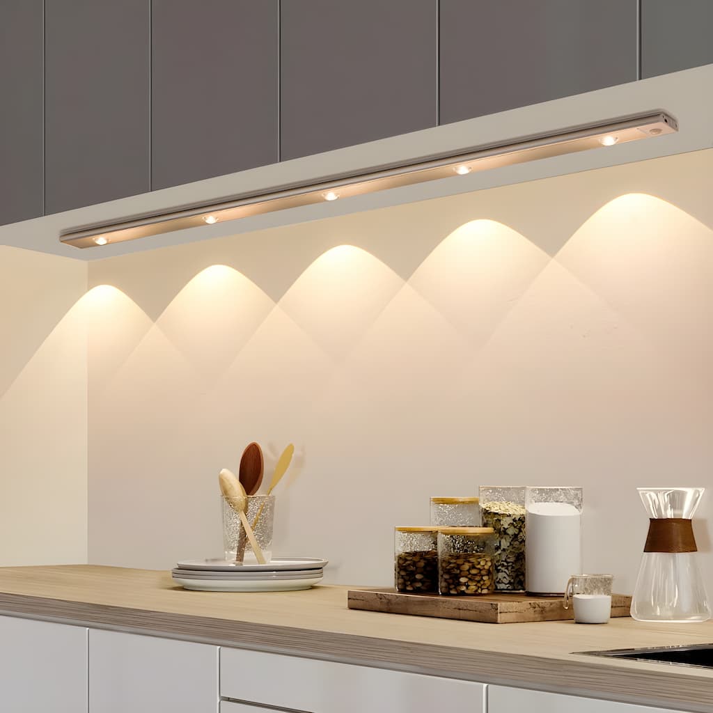 Nokmo | Wireless LED Light with Motion Sensor | Rechargeable, Dimmable & 3 Colors