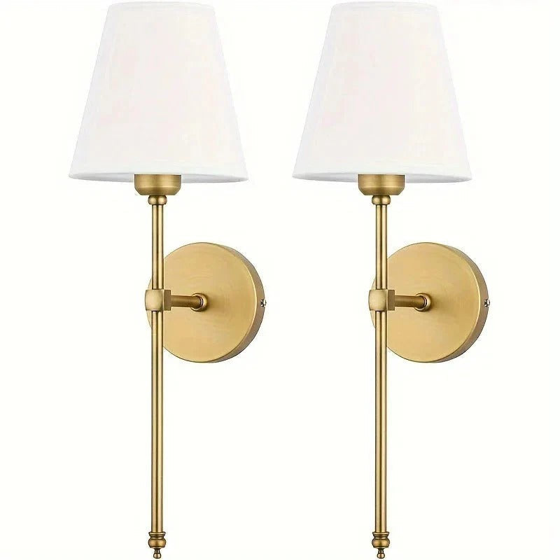 Nokmo | Wireless Wall Lamps, Pack of 2
