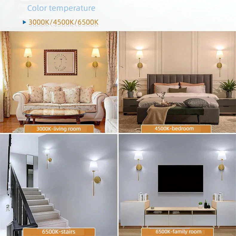 Nokmo | Wireless Wall Lamps, Pack of 2