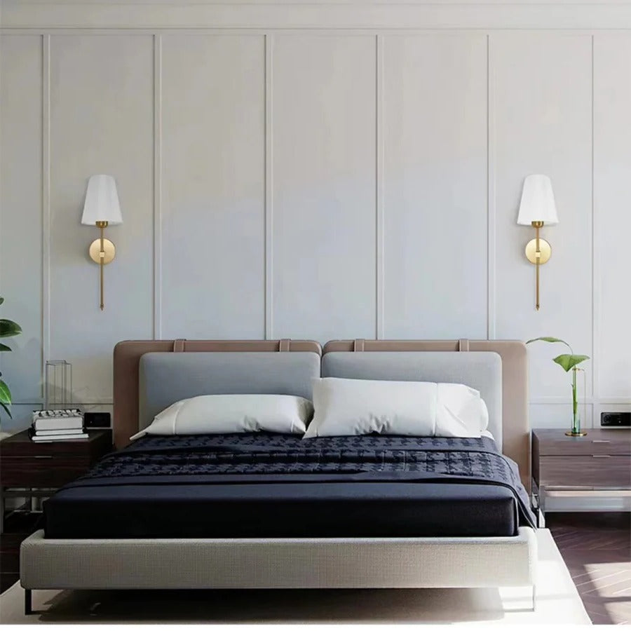 Nokmo | Wireless Wall Lamps, Pack of 2