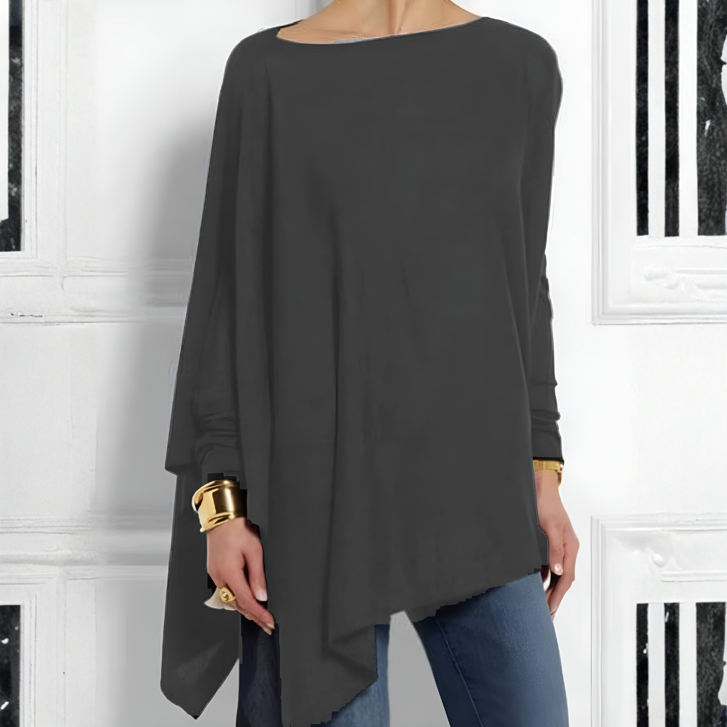 Nokmo | Women's Asymmetrical Long Sleeve Top