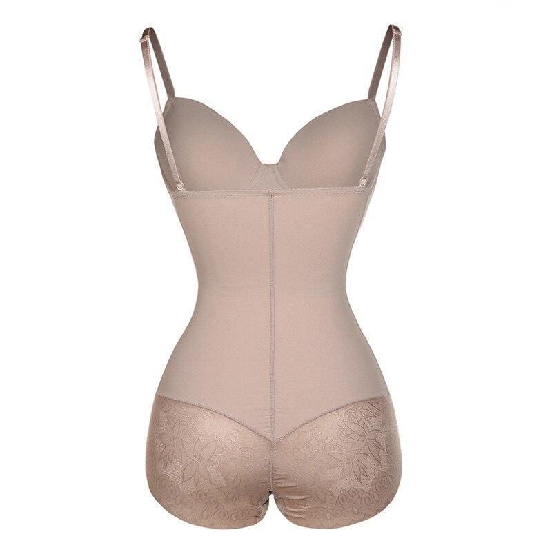 Nokmo | Women's Bodysuit Shapewear with Lace Trim