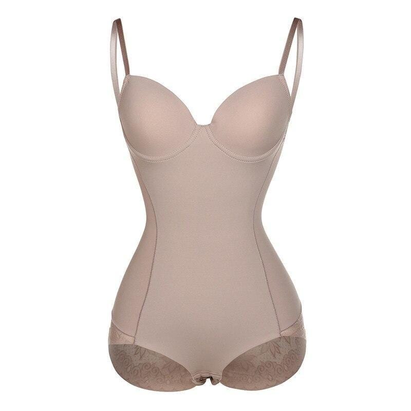 Nokmo | Women's Bodysuit Shapewear with Lace Trim