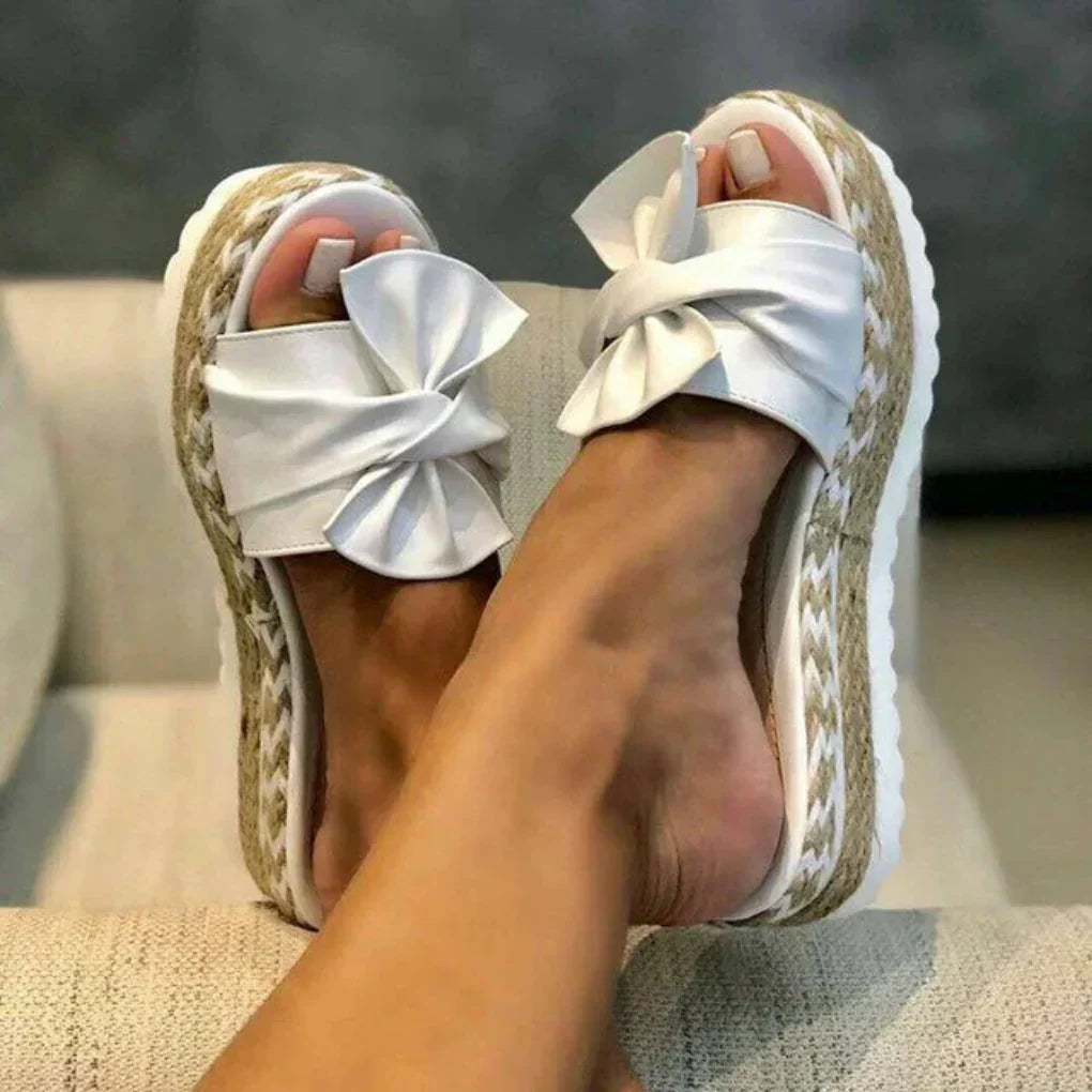 Nokmo | Women's Bow Platform Sandals