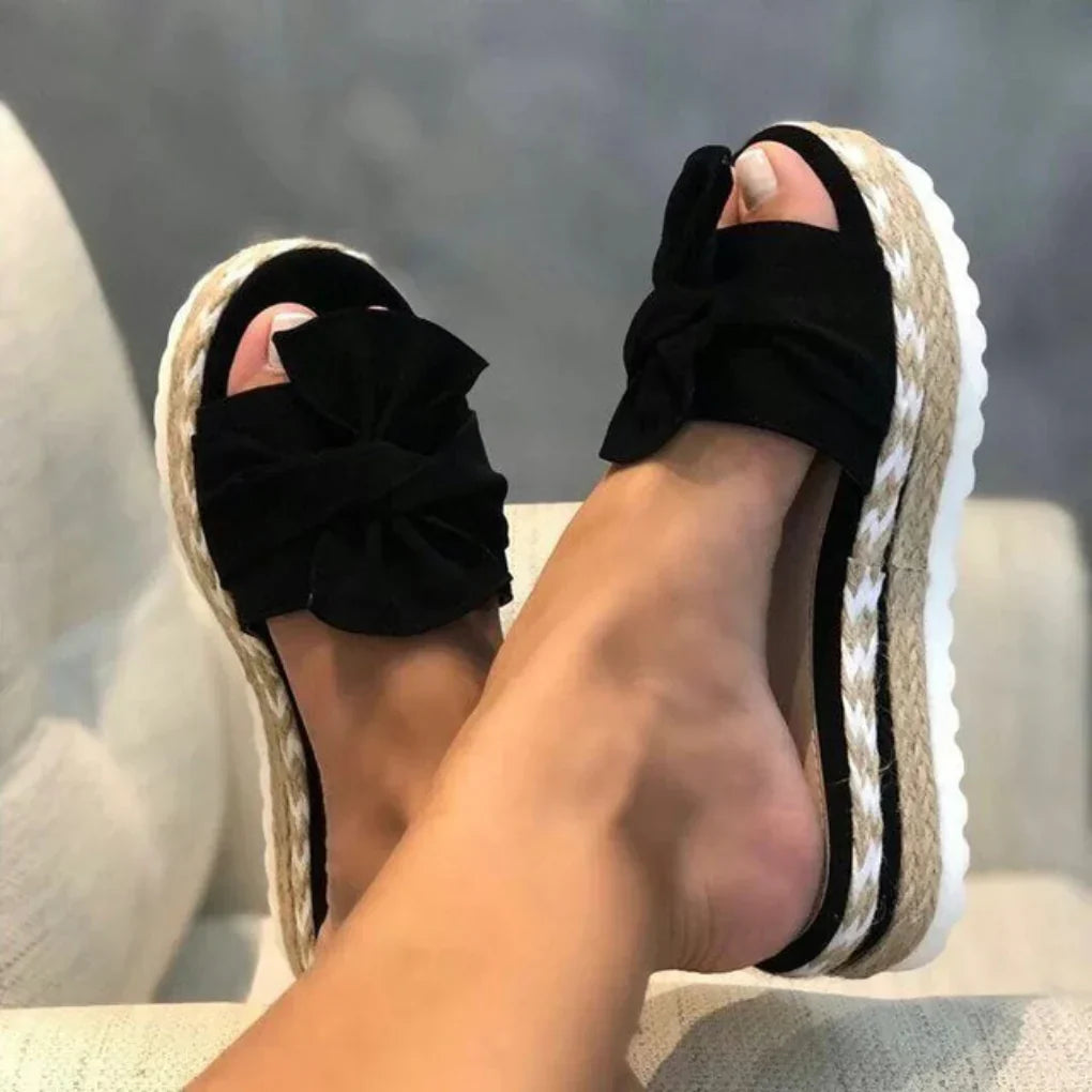 Nokmo | Women's Bow Platform Sandals