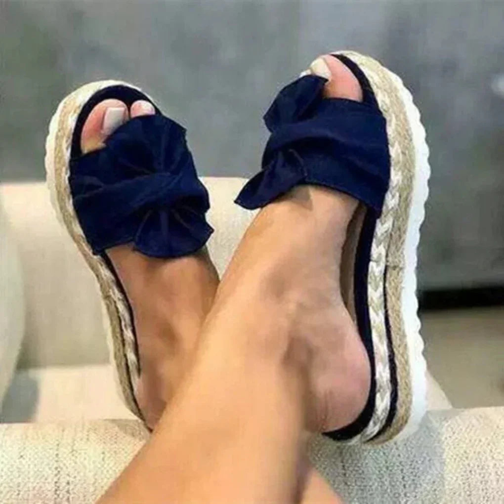 Nokmo | Women's Bow Platform Sandals