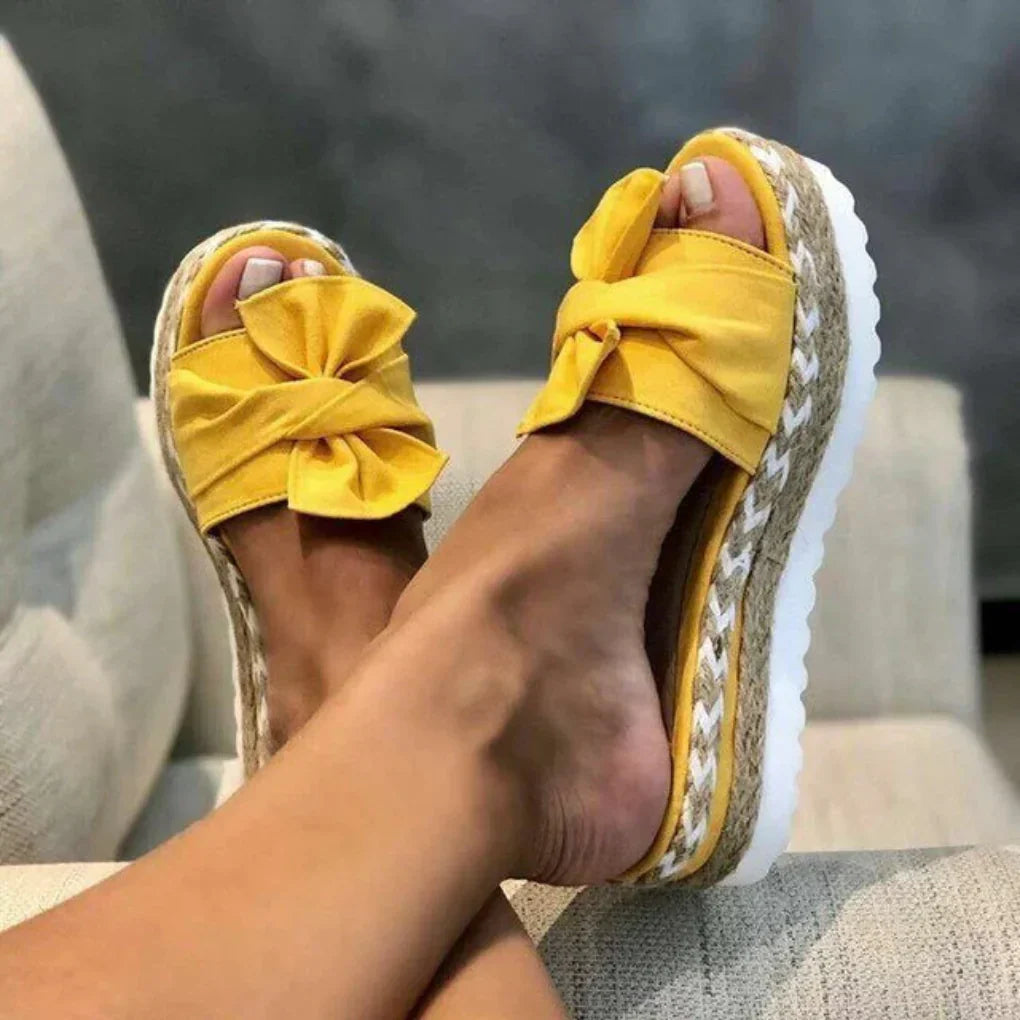 Nokmo | Women's Bow Platform Sandals