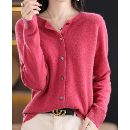 Nokmo | Women's Button-Up Knit Cardigan