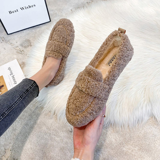 Nokmo | Women's Cozy Loafers Slip-on Shoes