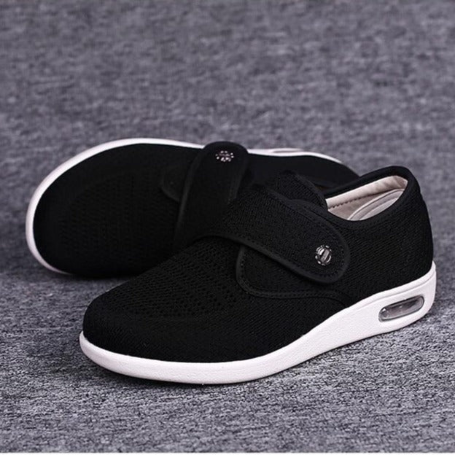 Nokmo | Women's Diabetic Comfort Shoes with Hook-and-Loop