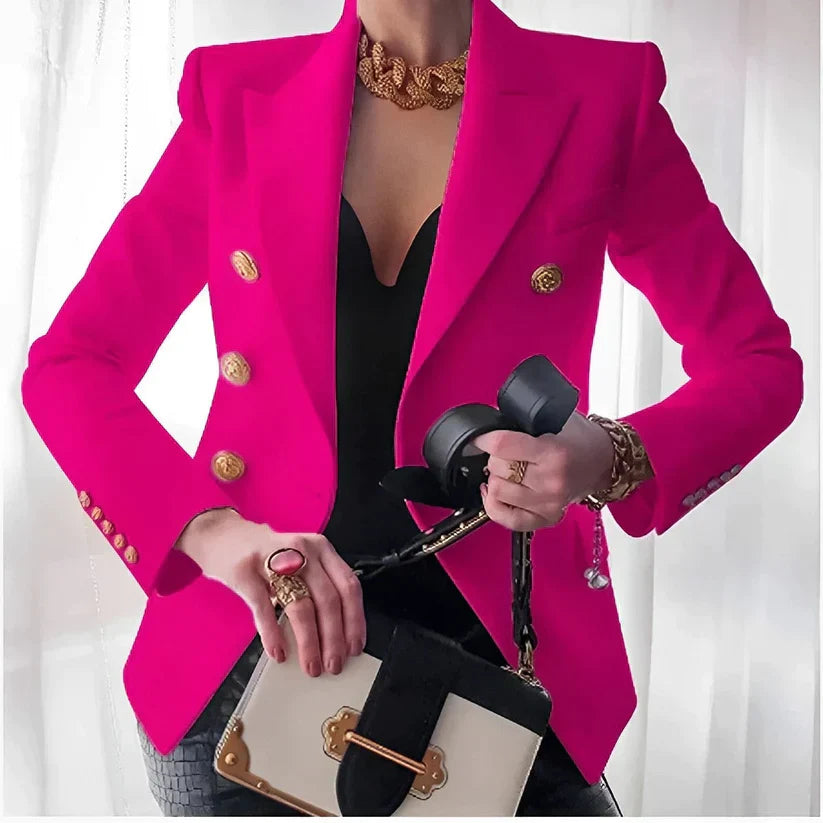 Nokmo | Women's Double-Breasted Blazer