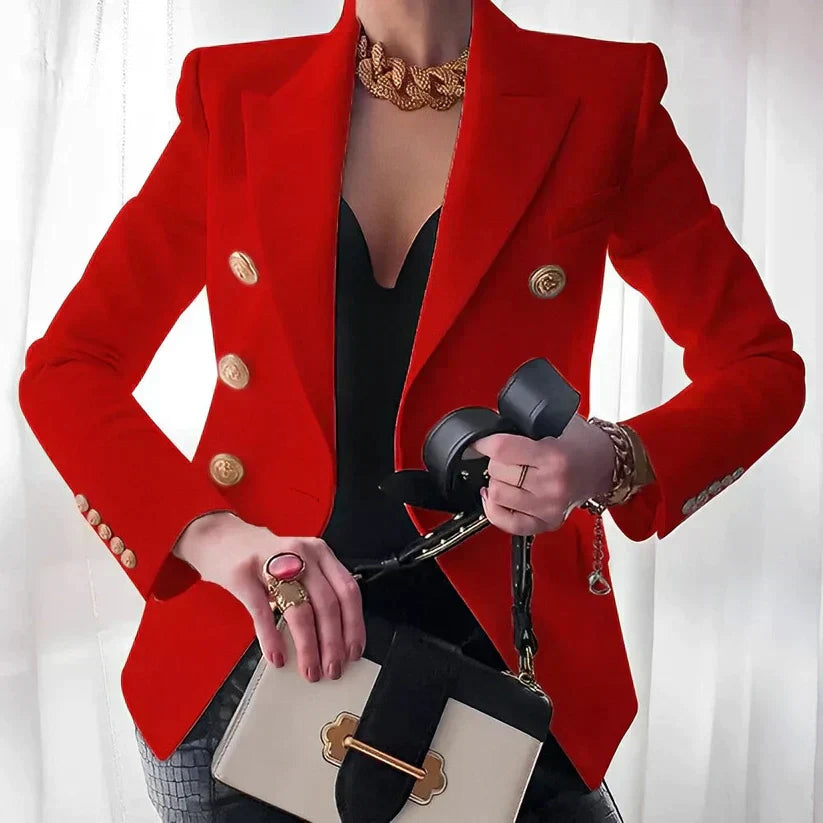 Nokmo | Women's Double-Breasted Blazer