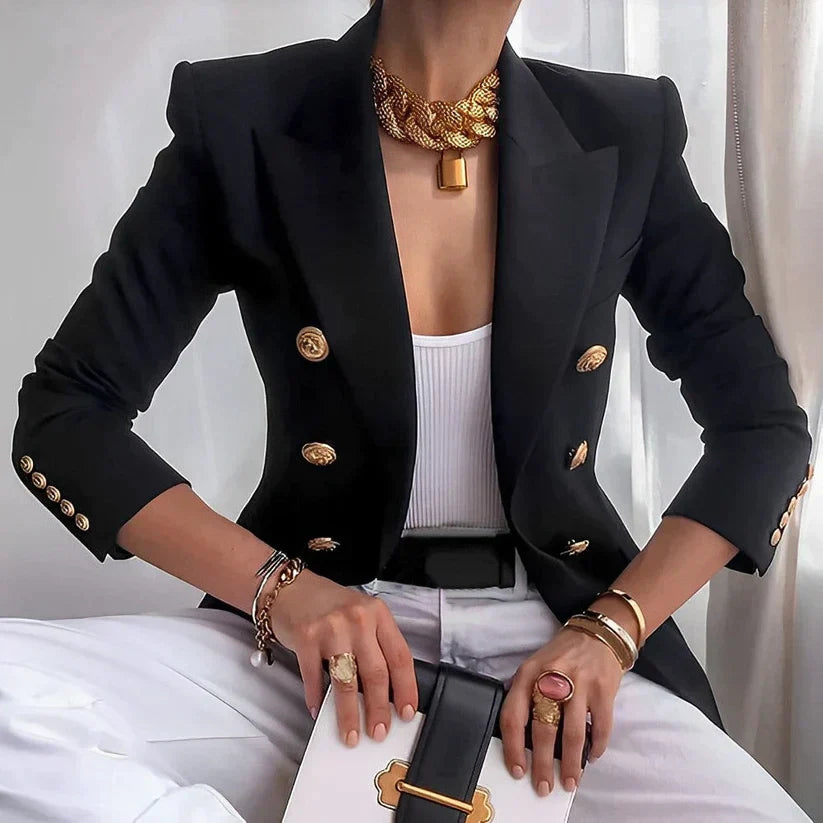 Nokmo | Women's Double-Breasted Blazer