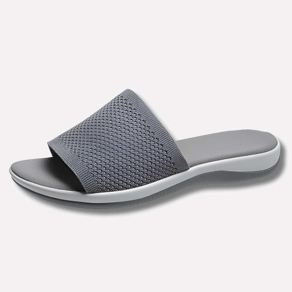 Nokmo | Women's Knitted Slide Sandals with Open Toe
